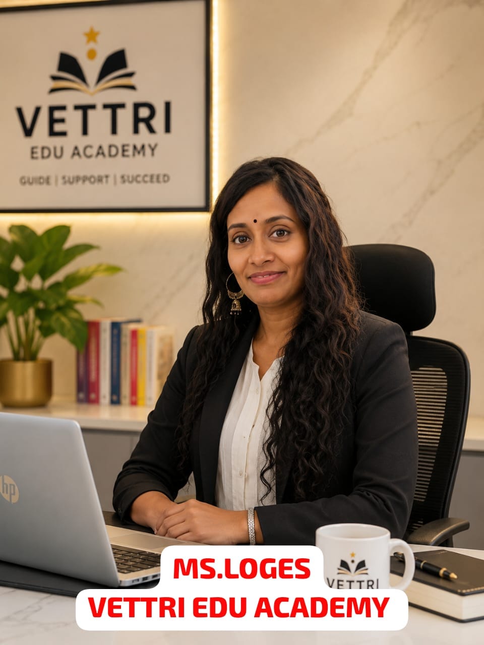 Ms. Loges at Vettri Edu Academy